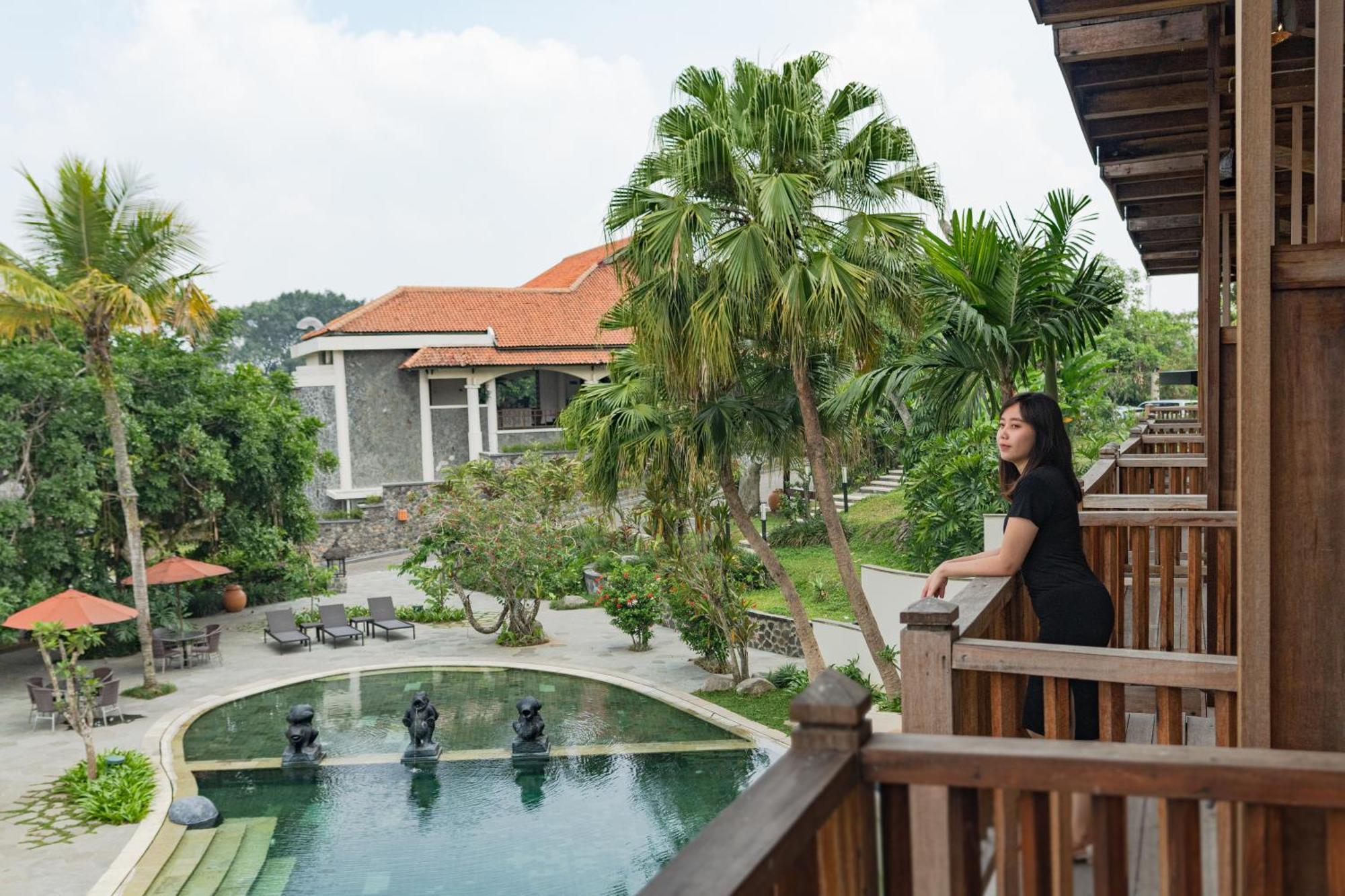 Novus Giri Resort & Spa Puncak Kültér fotó