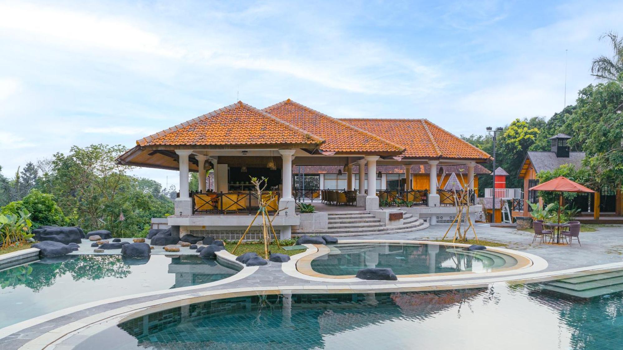 Novus Giri Resort & Spa Puncak Kültér fotó