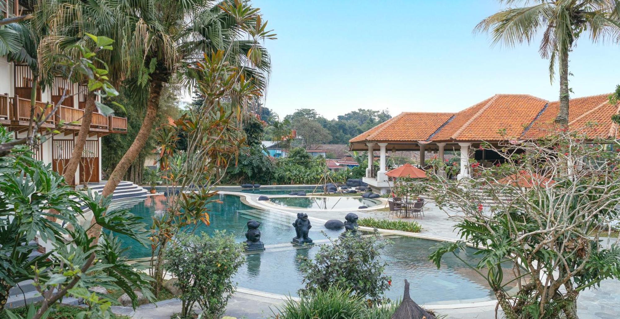 Novus Giri Resort & Spa Puncak Kültér fotó